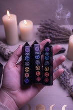 Load image into Gallery viewer, Vinyl Printed Obsidian Towers -- Chakra and Celestial