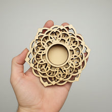 Load image into Gallery viewer, Wooden Stacked Sphere Stand