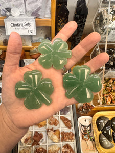 Green Aventurine Four Leaf Clover