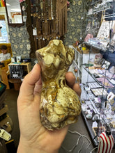 Load image into Gallery viewer, Chocolate Calcite Goddess Bust Torso