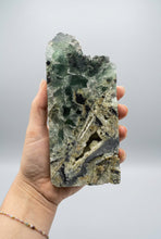 Load image into Gallery viewer, Fluorescent Terminated Fluorite Self-Standing
