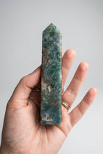 Load image into Gallery viewer, Moss Agate Tower Obelisk