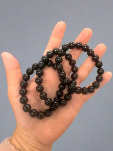 Obsidian Bracelet -- 10mm -- Protection, Healing