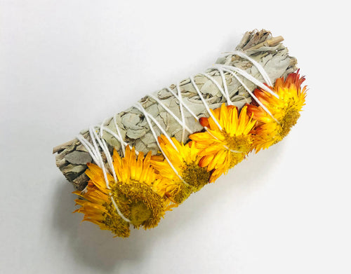 Sunflowers and Sage Smudge Bundle