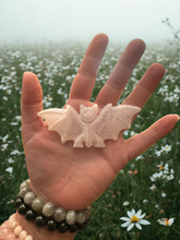 Load image into Gallery viewer, Selenite Bat – Cleansing Crystal for Protection &amp; Energy Work