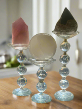 Load image into Gallery viewer, Rainbow Prism &quot;Candlestick&quot; Holder