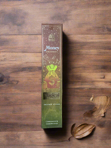 Money Drawing Cinnamon & Lemongrass Sparkle incense sticks