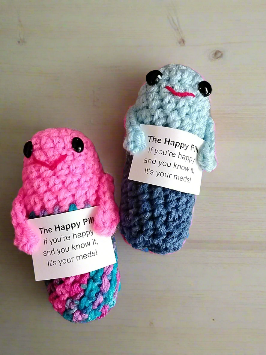 Crochet Happy Pill