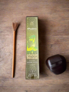 Positive Vibrations Magical series sparkle incense - Eucalyptus and Clary Sage