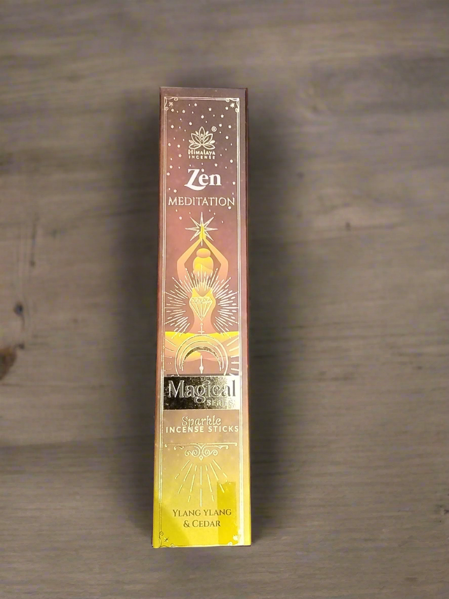 Zen Meditation Magical series sparkle incense - ylang ylang & cedar
