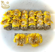 Load image into Gallery viewer, Sunflower with White Sage Bundles
