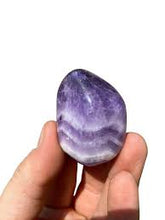 Load image into Gallery viewer, Chevron Amethyst (large) Tumbled