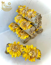 Load image into Gallery viewer, Sunflower with White Sage Bundles