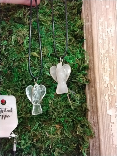 Angel quartz necklace