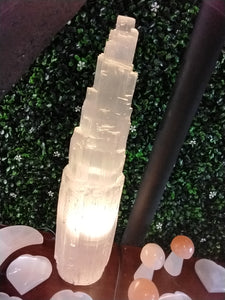 Selenite Lamp