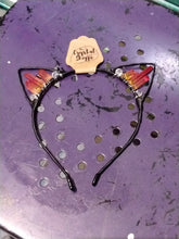 Load image into Gallery viewer, Aura Quartz Kitty Cat Ear Headbands