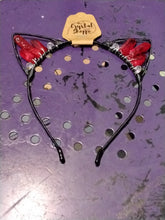 Load image into Gallery viewer, Aura Quartz Kitty Cat Ear Headbands